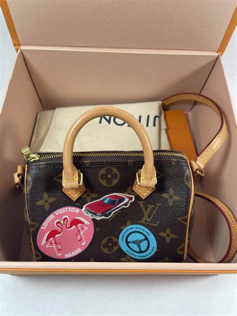 tradesy louis vuitton nano speedy|nano speedy Louis Vuitton bag.